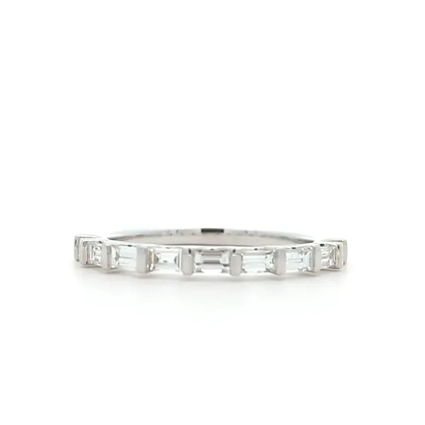 18KT White Gold 0.55ctw Diamond Band Harmony Jewellers Grimsby, ON