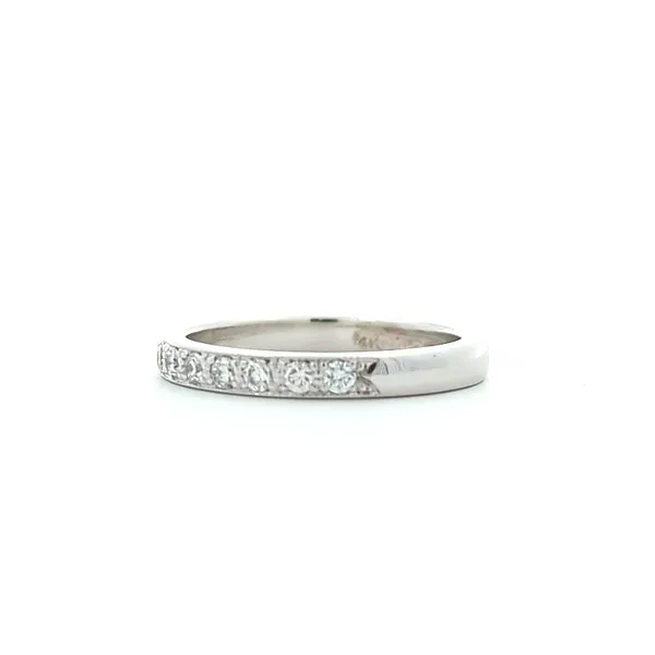 14KT White Gold 0.25ctw Diamond Band Image 2 Harmony Jewellers Grimsby, ON