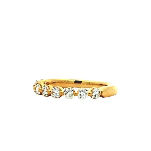 18K Yellow Gold Diamond Band Image 2 Harmony Jewellers Grimsby, ON