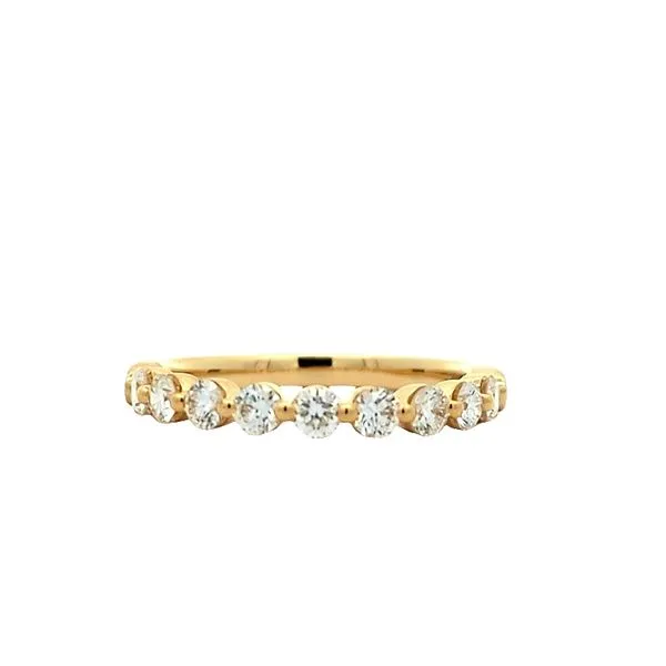 18K Yellow Gold Diamond Band Harmony Jewellers Grimsby, ON