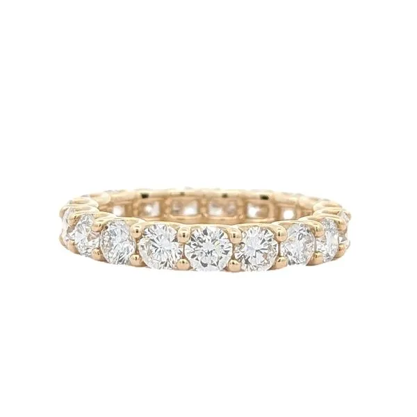 14KT Yellow Gold 3.30ctw Lab Grown Diamond Eternity Band Harmony Jewellers Grimsby, ON