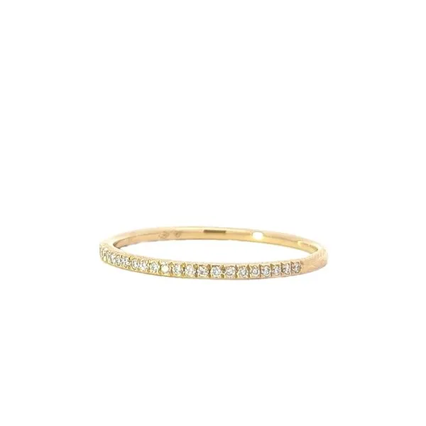 18KT Yellow Gold 0.10ctw Diamond Band Image 2 Harmony Jewellers Grimsby, ON