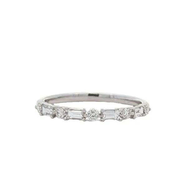 18K White Gold 0.37ct Diamond Band Harmony Jewellers Grimsby, ON
