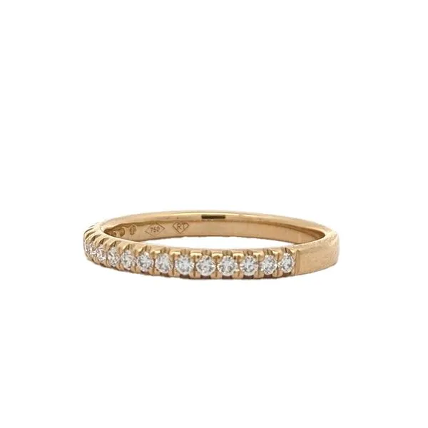18K Gold 0.23ct Diamond Band Image 2 Harmony Jewellers Grimsby, ON