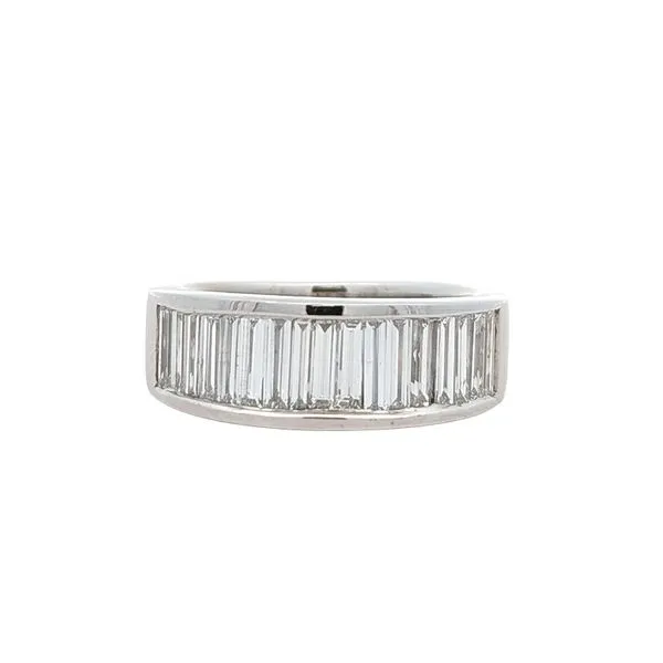 14KT White Gold 1.17ctw Diamond Estate Band Harmony Jewellers Grimsby, ON
