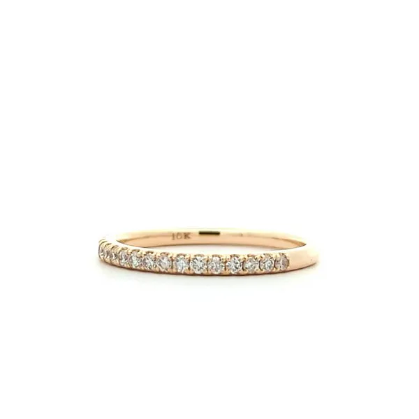 10K Yellow Gold Diamond Anniversary Band Image 2 Harmony Jewellers Grimsby, ON