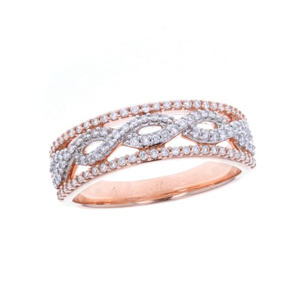 14KT Rose Gold Diamond Fashion Band Harmony Jewellers Grimsby, ON