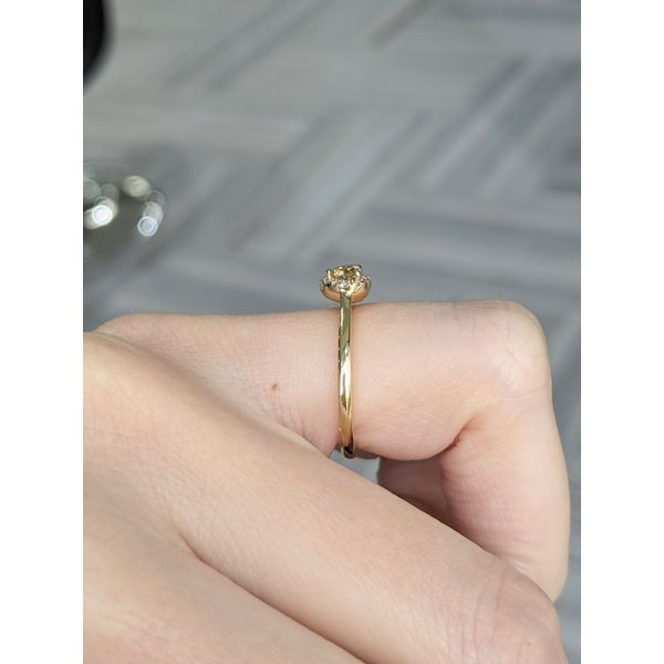 18KT Yellow Gold 0.26ctw Diamond Ring Image 3 Harmony Jewellers Grimsby, ON