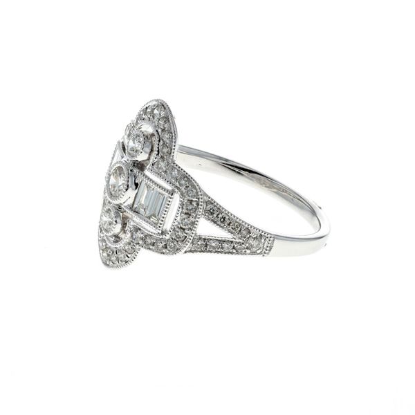 14KT White Gold 0.70ctw Diamond Ring Image 2 Harmony Jewellers Grimsby, ON