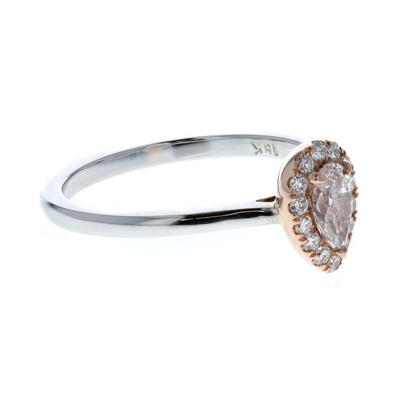 18KT White and Rose Gold 0.42ctw Diamond Estate Ring Image 2 Harmony Jewellers Grimsby, ON