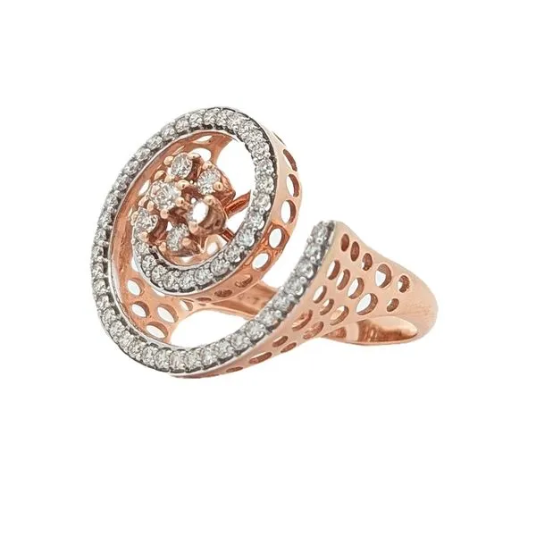 14KT Rose and White Gold 0.79ctw Diamond Estate Ring Image 2 Harmony Jewellers Grimsby, ON