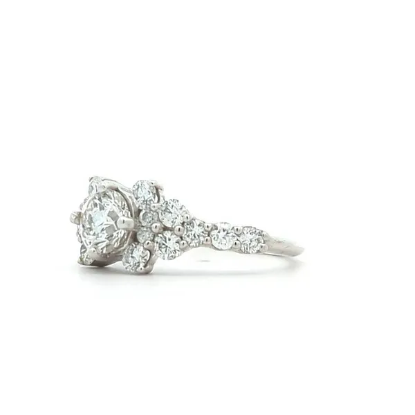 18KT White Gold 1.45ctw Diamond Estate Ring Image 2 Harmony Jewellers Grimsby, ON