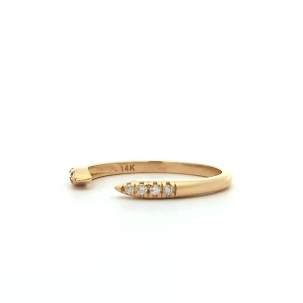 14KT Yellow Gold 0.08ctw Diamond Ring Image 2 Harmony Jewellers Grimsby, ON