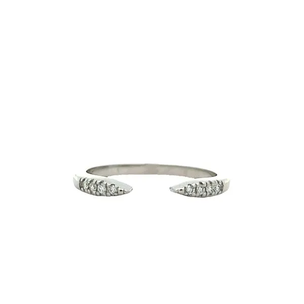 14KT White Gold 0.08ctw Diamond Ring Harmony Jewellers Grimsby, ON