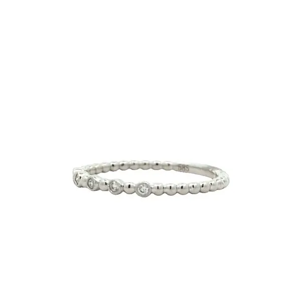 14KT White Gold 0.06ctw Diamond Ring Image 2 Harmony Jewellers Grimsby, ON