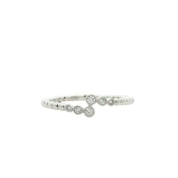 14KT White Gold 0.08ctw Diamond Ring Harmony Jewellers Grimsby, ON