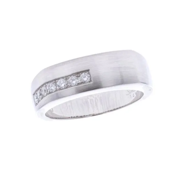 14KT White Gold 0.28ctw Diamond Men's Estate Ring Harmony Jewellers Grimsby, ON