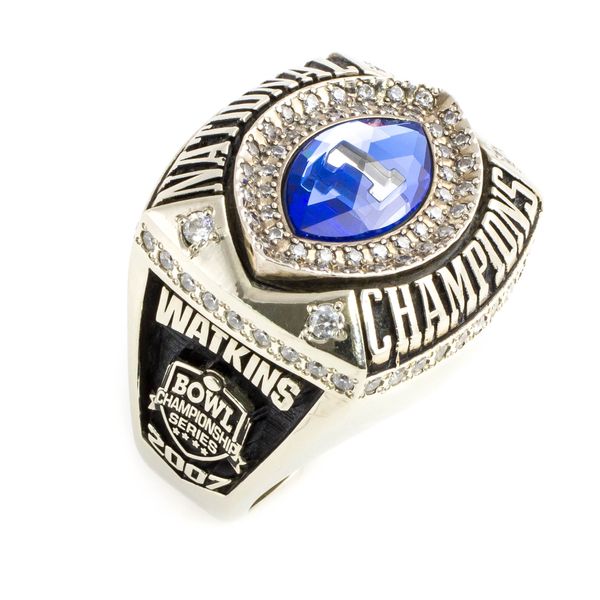 10KT White Gold Florida Gators National Championship Ring Replica 8.05ctw Image 3 Harmony Jewellers Grimsby, ON