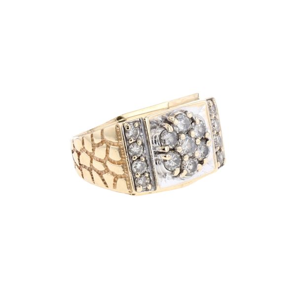 10KT Yellow with Rhodium Plating Gold 2.06ctw Diamond Estate Ring Image 2 Harmony Jewellers Grimsby, ON