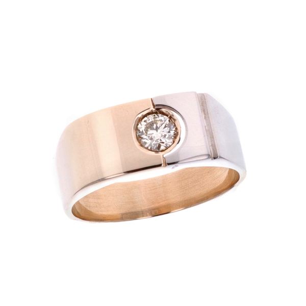 10KT Two Tone Gold Diamond Estate Ring Harmony Jewellers Grimsby, ON