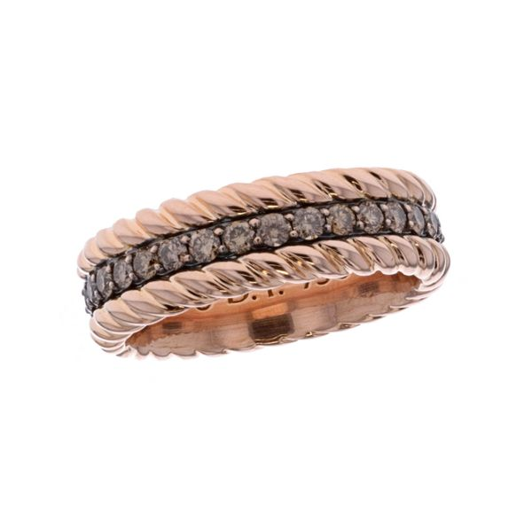18KT Rose Gold 1.50ctw Brown Diamond Estate Ring Harmony Jewellers Grimsby, ON