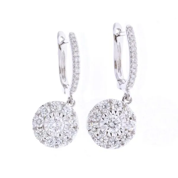 14KT White Gold 1.00ctw Diamond Earrings Harmony Jewellers Grimsby, ON