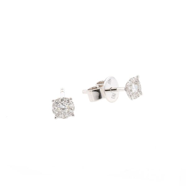 18KT White Gold 0.21ctw Diamond Stud Earrings Harmony Jewellers Grimsby, ON