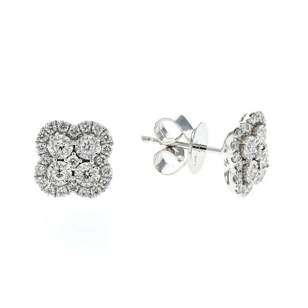 14KT White Gold 0.45ctw Diamond Stud Earrings Harmony Jewellers Grimsby, ON