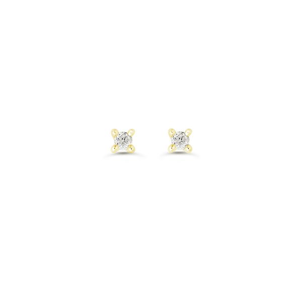 14KT Yellow Gold 0.18ctw Diamond Icicles Stud Earrings Harmony Jewellers Grimsby, ON