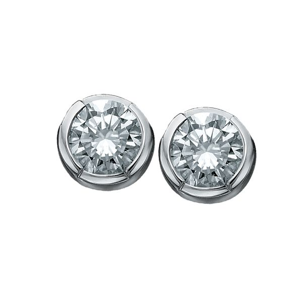 10KT White Gold 0.10ctw Canadian Diamond Studs Harmony Jewellers Grimsby, ON