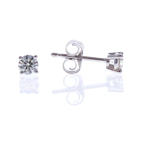 14KT White Gold 0.29ctw Diamond Stud Earrings Harmony Jewellers Grimsby, ON