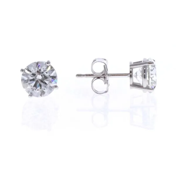 14KT White Gold 2.00ctw Diamond Stud Earrings Harmony Jewellers Grimsby, ON