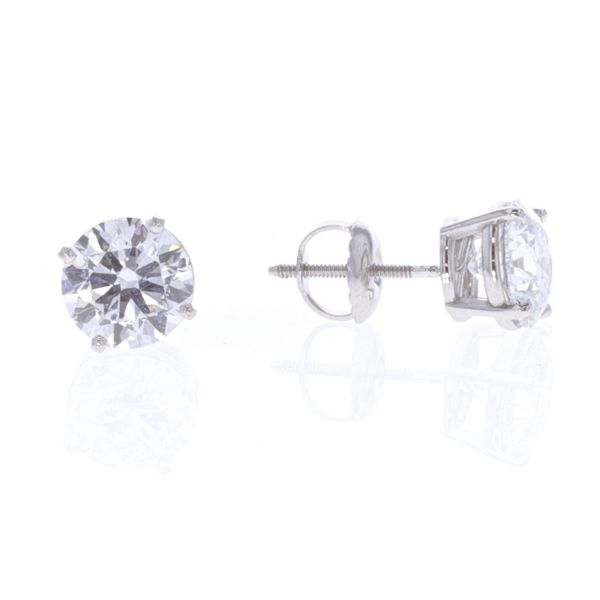 14KT White Gold 2.12ctw Lab-Grown Diamond Stud Earrings Harmony Jewellers Grimsby, ON