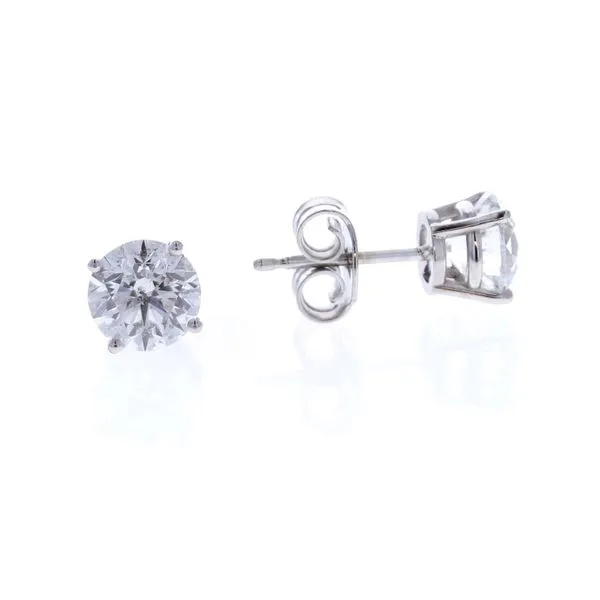 14KT White Gold 1.80ctw Diamond Stud Earrings Harmony Jewellers Grimsby, ON