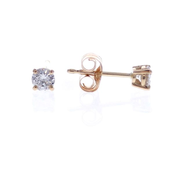 14KT Yellow Gold 0.34ctw Diamond Stud Earrings Harmony Jewellers Grimsby, ON