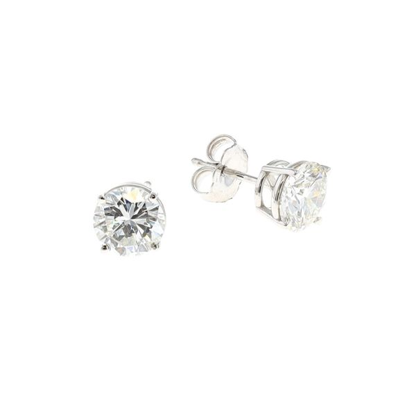 14KT White Gold 2.06ctw Diamond Stud Earrings Harmony Jewellers Grimsby, ON