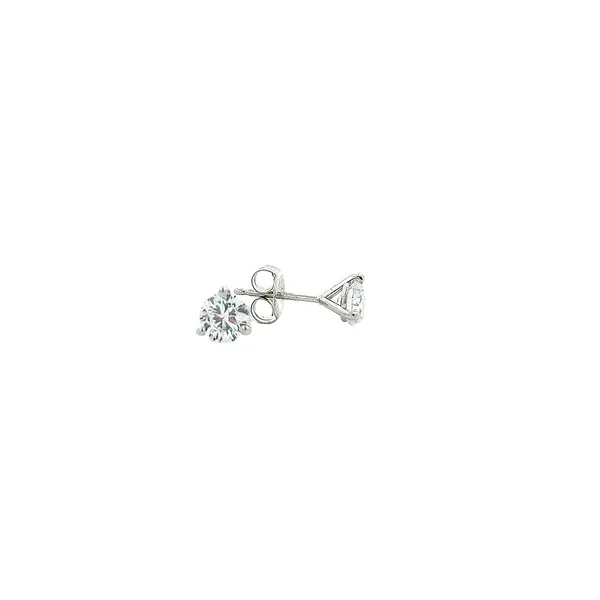 14KT White Gold 1.04ctw Lab Grown Diamond Stud Earrings Harmony Jewellers Grimsby, ON