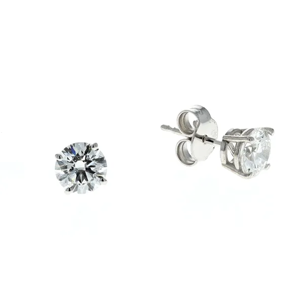 14KT White Gold 1.06ctw Lab Grown Diamond Stud Earrings Harmony Jewellers Grimsby, ON