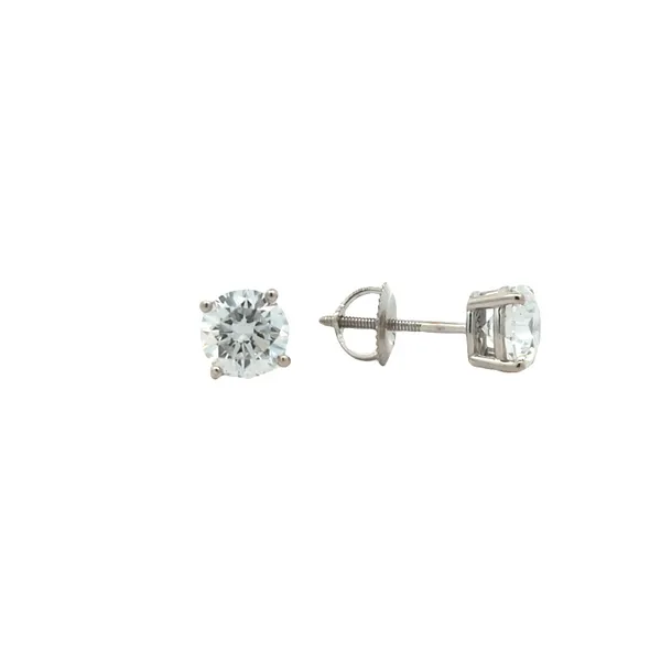 14KT White Gold 2.00ctw Lab Grown Diamond Stud Earrings Harmony Jewellers Grimsby, ON