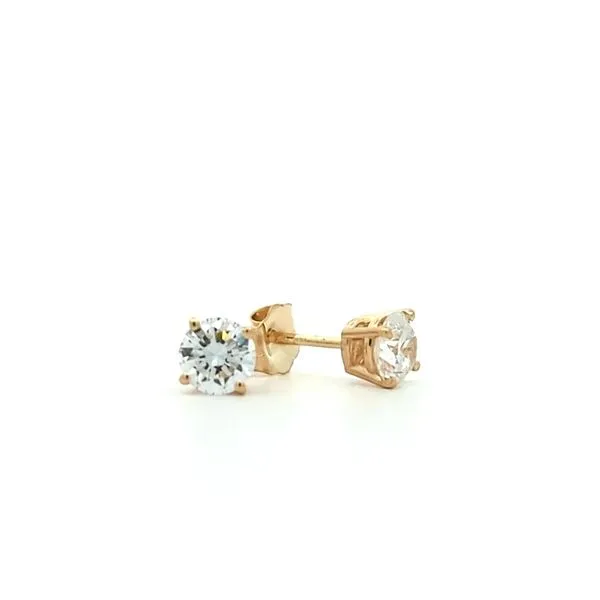 14KT Yellow Gold 0.69ctw Lab Grown Diamond Stud Earrings Harmony Jewellers Grimsby, ON