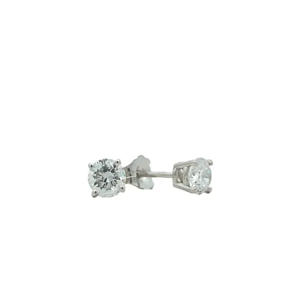 14KT White Gold 0.72ctw Lab Grown Diamond Stud Earrings Harmony Jewellers Grimsby, ON
