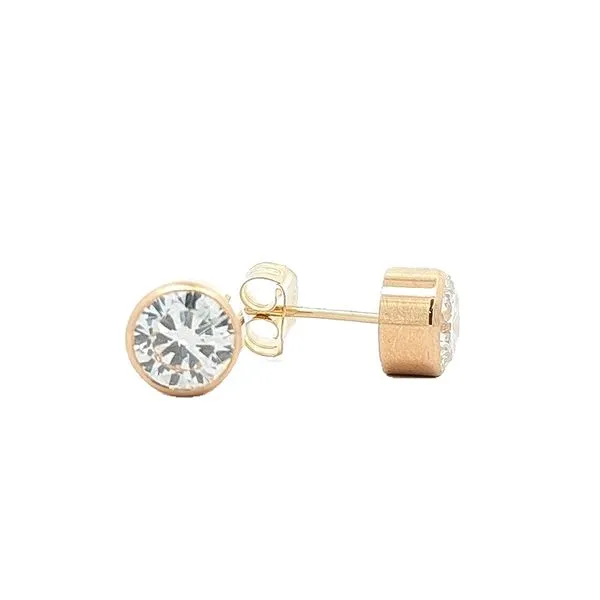 14KT Yellow Gold 2.04ctw Lab Grown Diamond Stud Earrings Harmony Jewellers Grimsby, ON