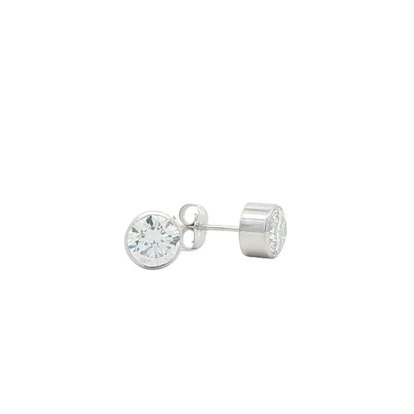 14KT Whte Gold 2.04ctw Lab Grown Diamond Stud Earrings Harmony Jewellers Grimsby, ON