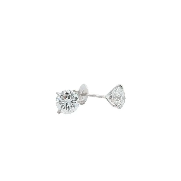 14KT White Gold 2.00ctw Lab Grown Diamond Stud Earrings Harmony Jewellers Grimsby, ON