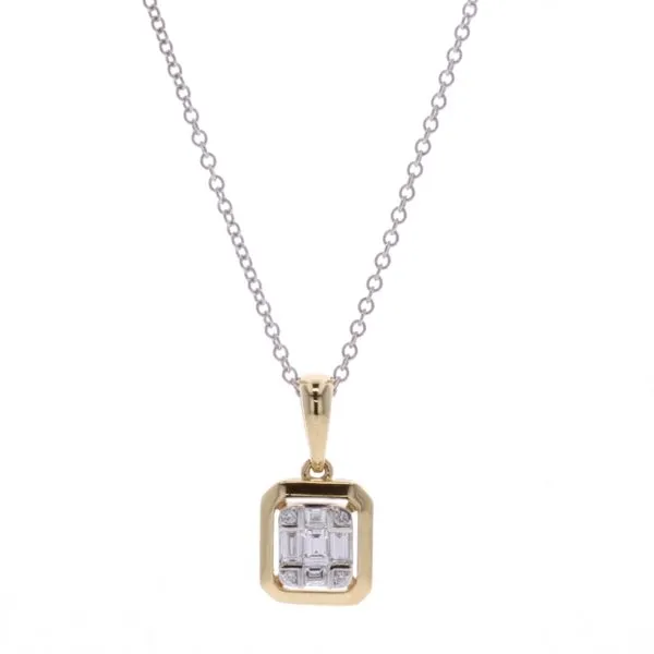 Simon G - 18KT Two-Tone Gold 0.15ctw Diamond 19