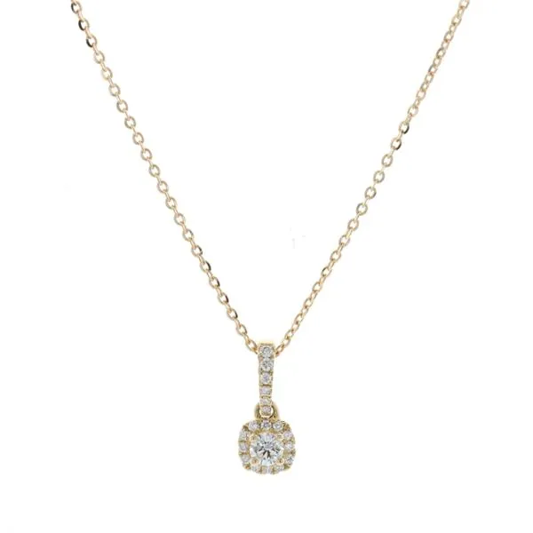 18KT Yellow Gold 0.17ctw Diamond 16