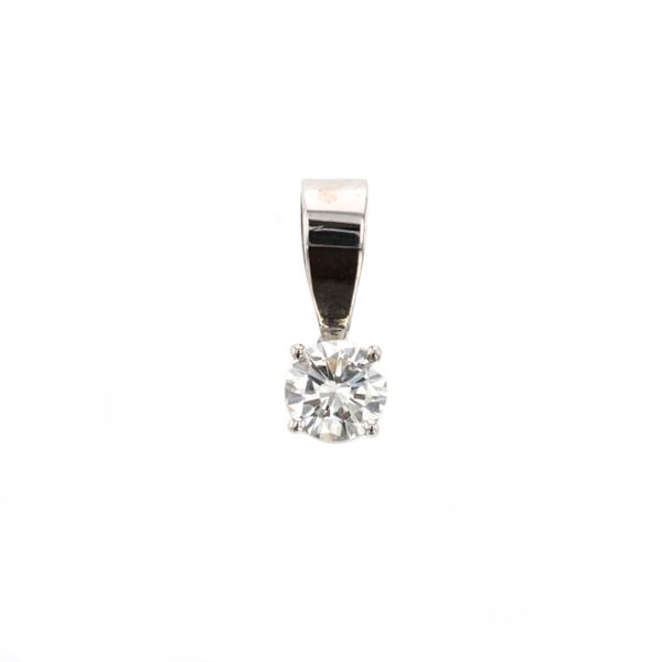 14KT White Gold 0.35ctw Diamond Pendant Harmony Jewellers Grimsby, ON