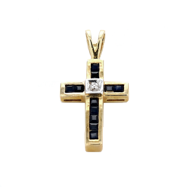 10KT Yellow Gold Cross Pendant Harmony Jewellers Grimsby, ON