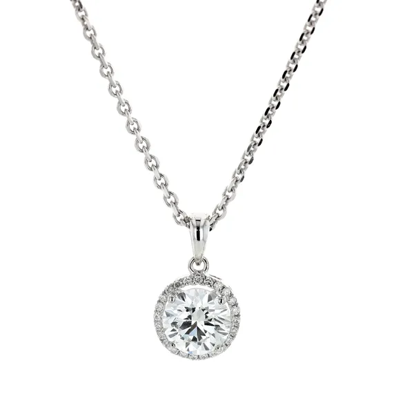 10-18KT White Gold 1.27ctw Diamond 18
