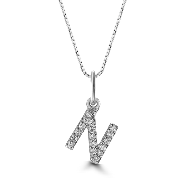 10KT White Gold 0.06ctw Diamond 